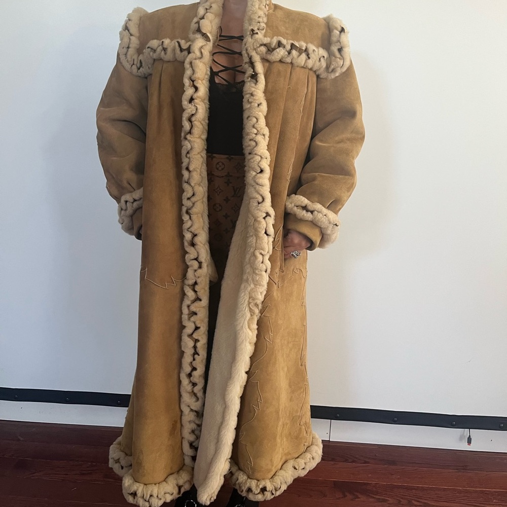 Fendi shearling coat